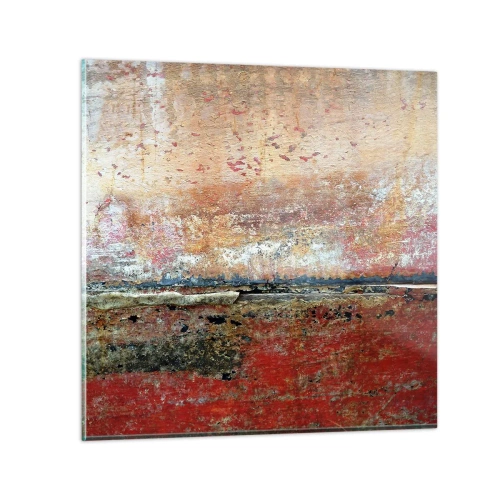 Glasbild - Bild auf glas - Vielleicht liegt es am Meer - 60x60 cm