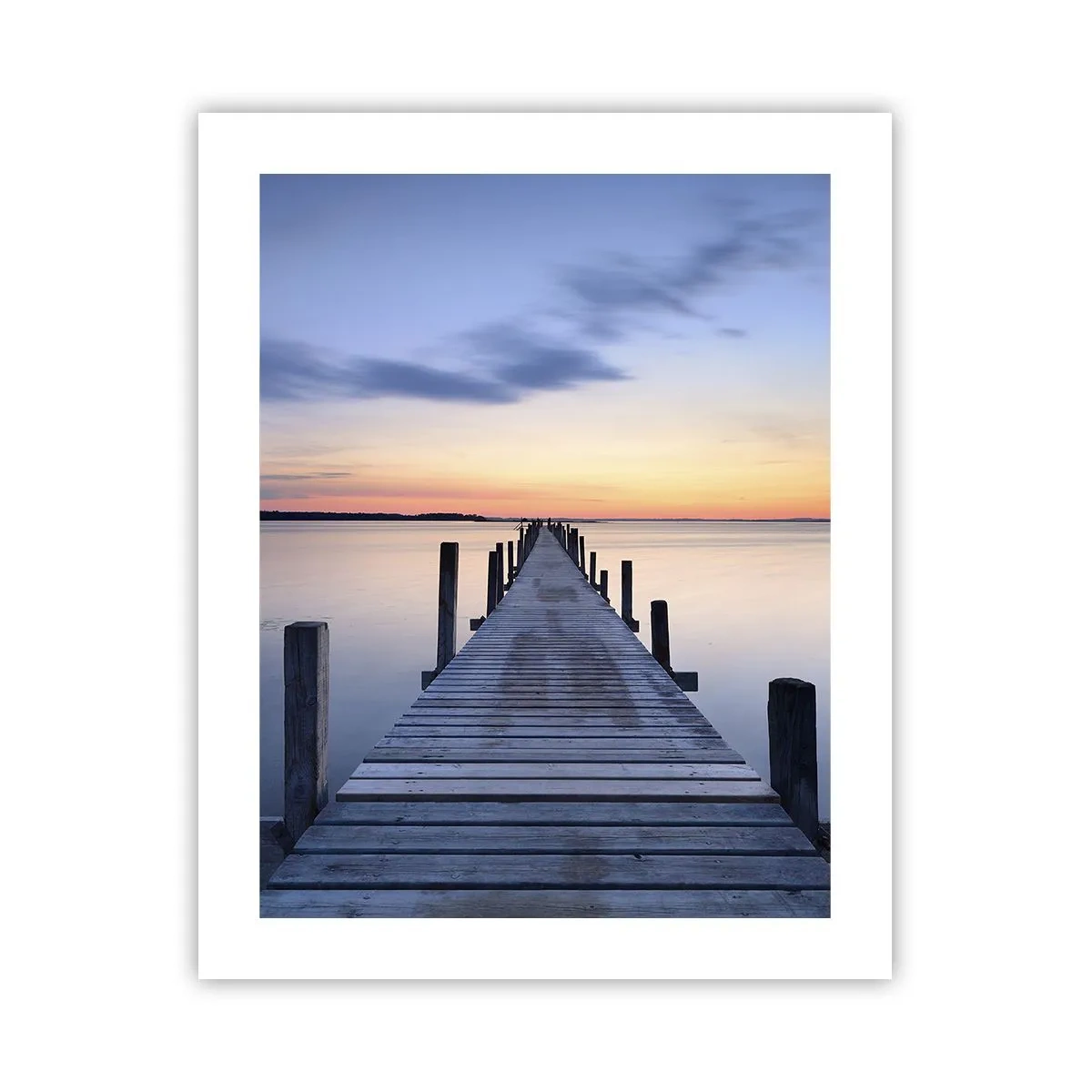 Poster - Die Ruhe einer heiteren Dämmerung - 40x50 cm
