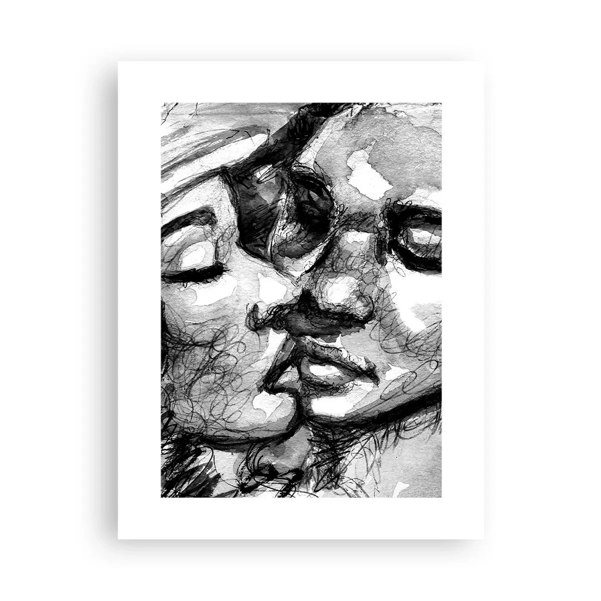 Poster - Zärtlicher Moment - 30x40 cm