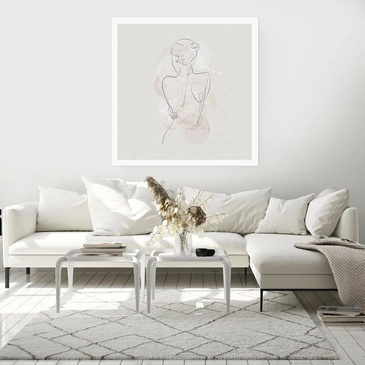 Poster - Wie ein sensibles Instrument - 60x60 cm