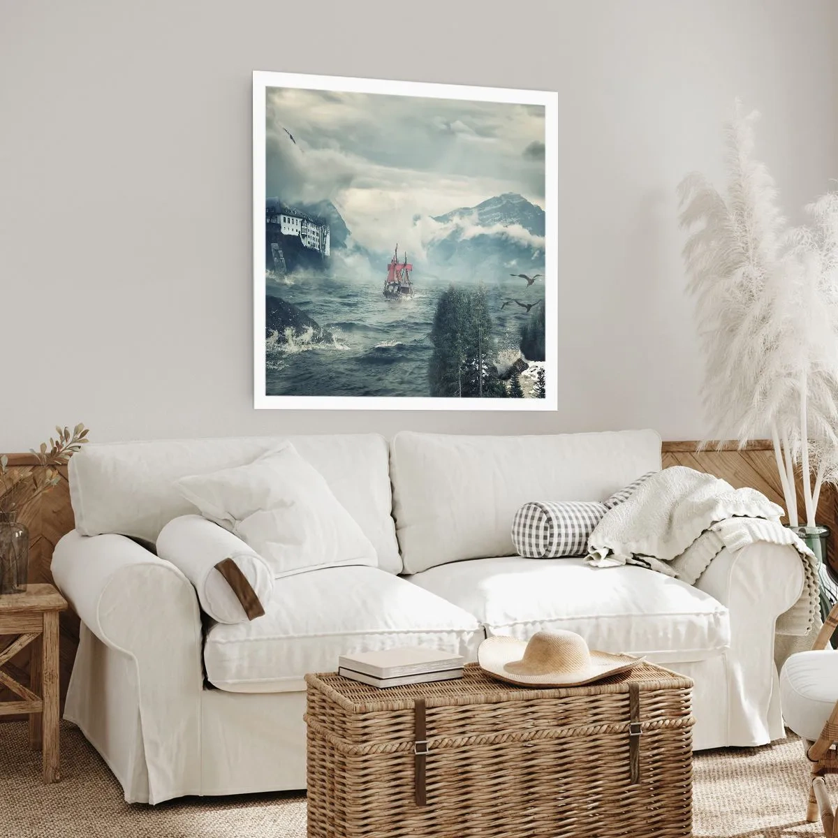 Poster - In magischen Gewässern - 30x30 cm