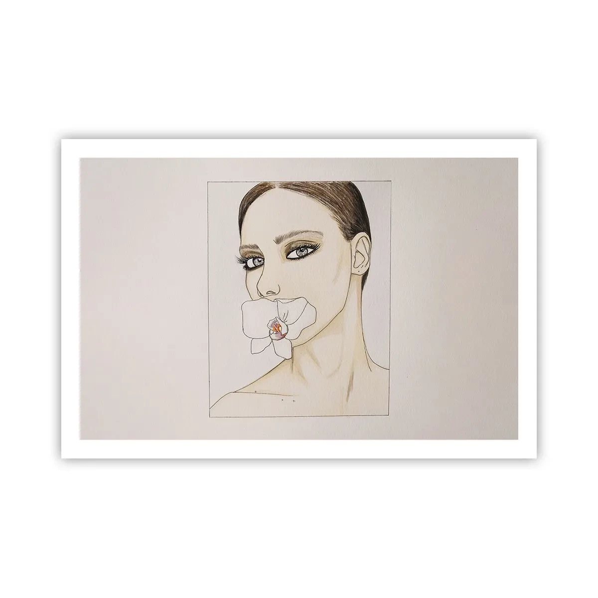 Poster - Ein Symbol für Eleganz und Schönheit - 91x61 cm