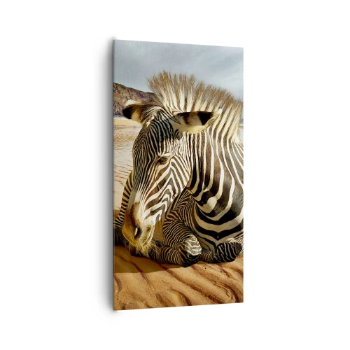 Bild auf Leinwand - Leinwandbild - Wir passen zusammen - 65x120 cm