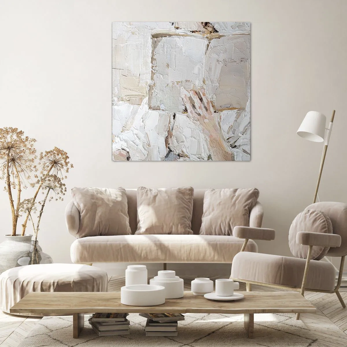 Bild auf Leinwand - Leinwandbild - In einer anderen Welt - 40x40 cm