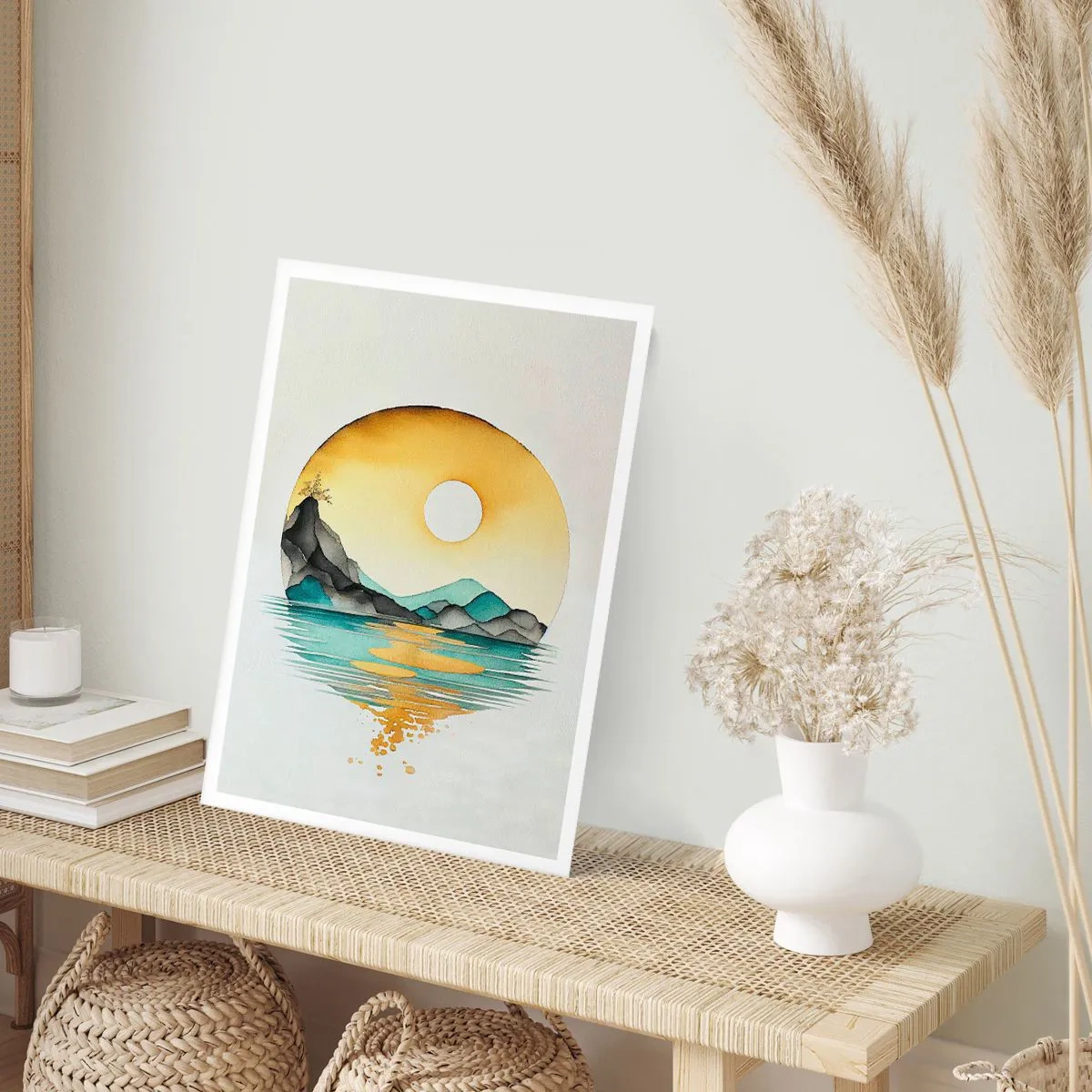 Poster - Im Kreis der Schönheit - 30x40 cm