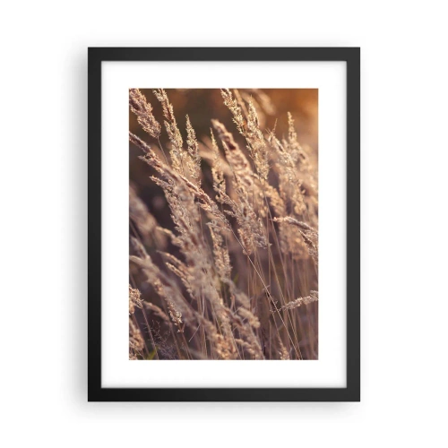 Poster in einem schwarzem Rahmen - Bereit, den Herbst willkommen zu heißen - 30x40 cm