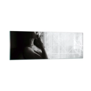 Glasbild - Bild auf glas - Sinnlicher Moment - 90x30 cm