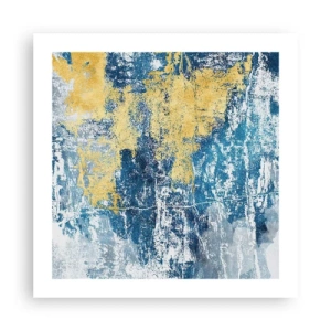 Poster - Abstraktion voller Wetter - 50x50 cm