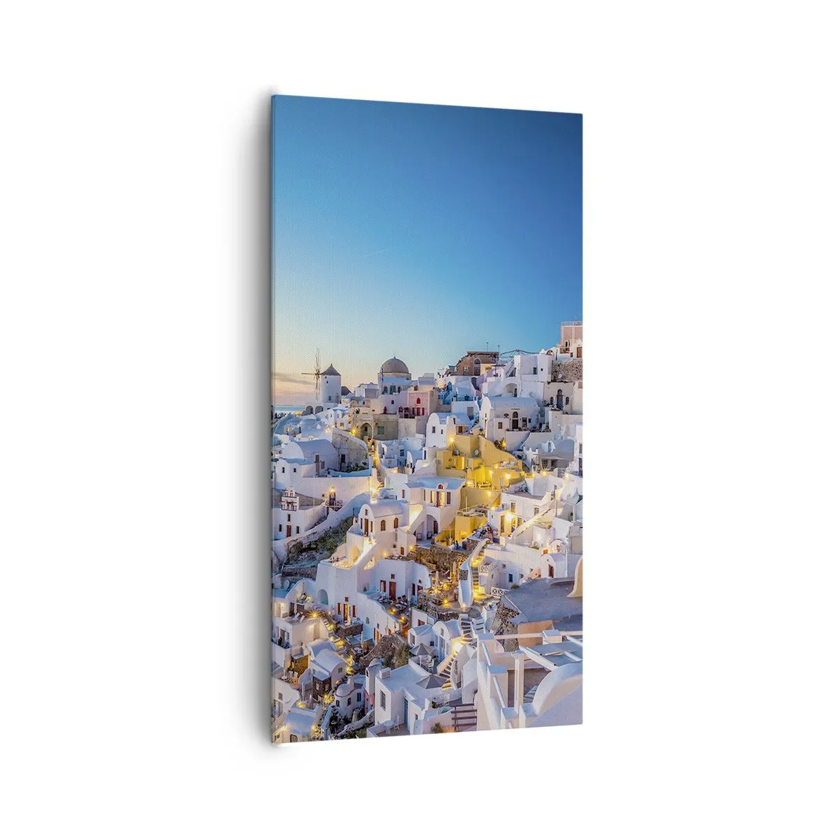 Bild auf Leinwand - Leinwandbild - Die Essenz des Griechischen - 65x120 cm