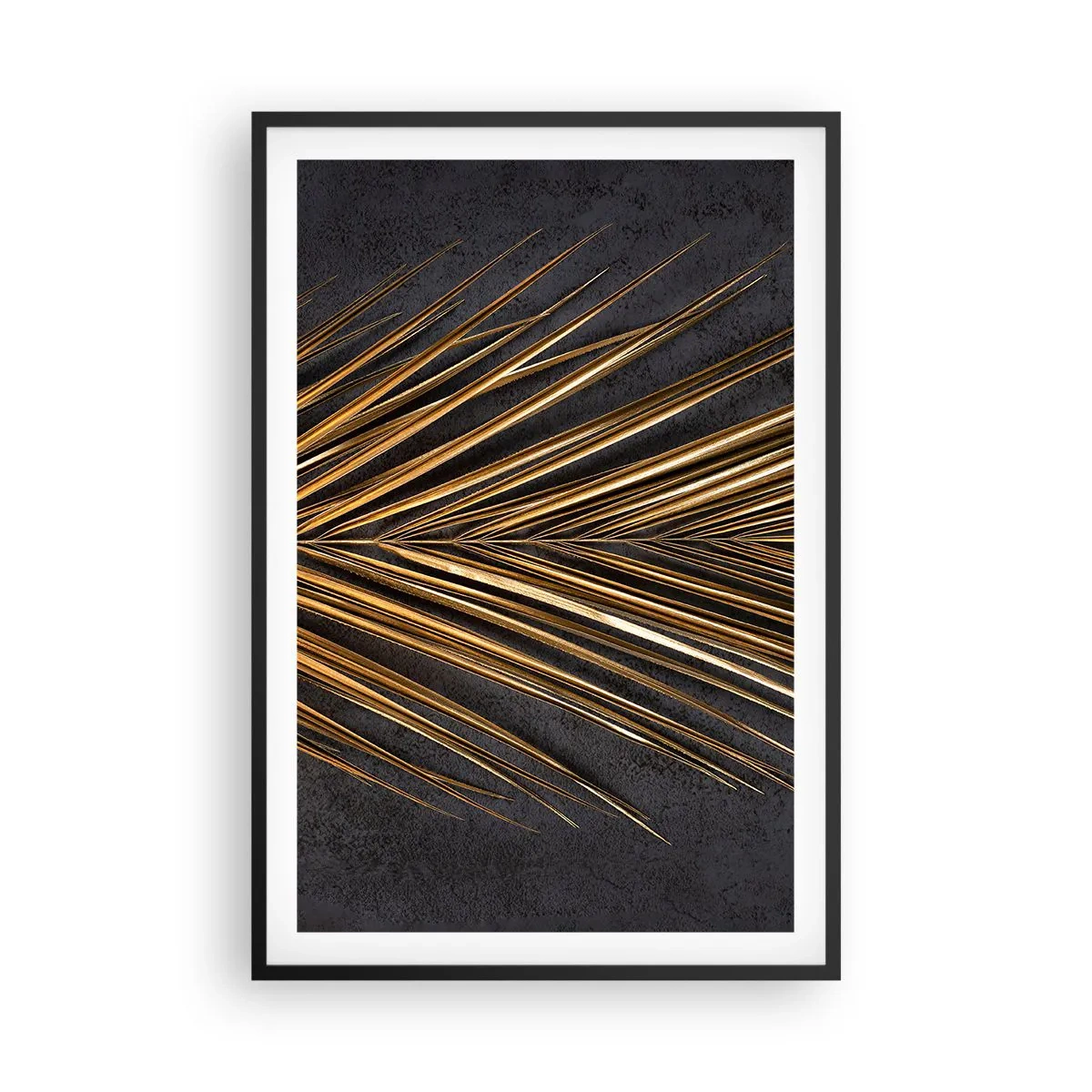 Poster in einem schwarzem Rahmen - Das Gold der Tropen - 61x91 cm