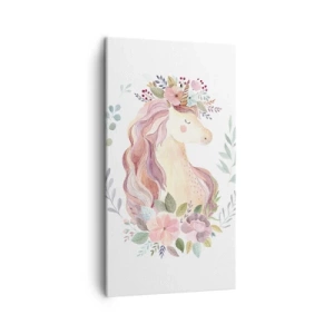 Bild auf Leinwand - Leinwandbild - Eine Einladung in die Welt der Märchen - 45x80 cm