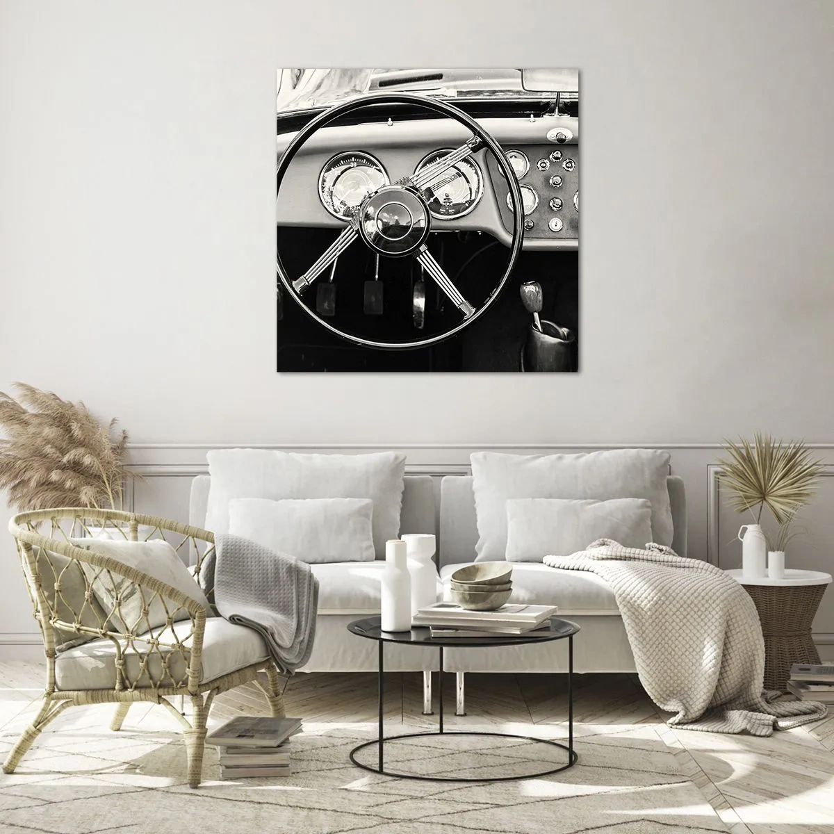 Glasbild - Bild auf glas - Ein Sammlertraum - 70x70 cm