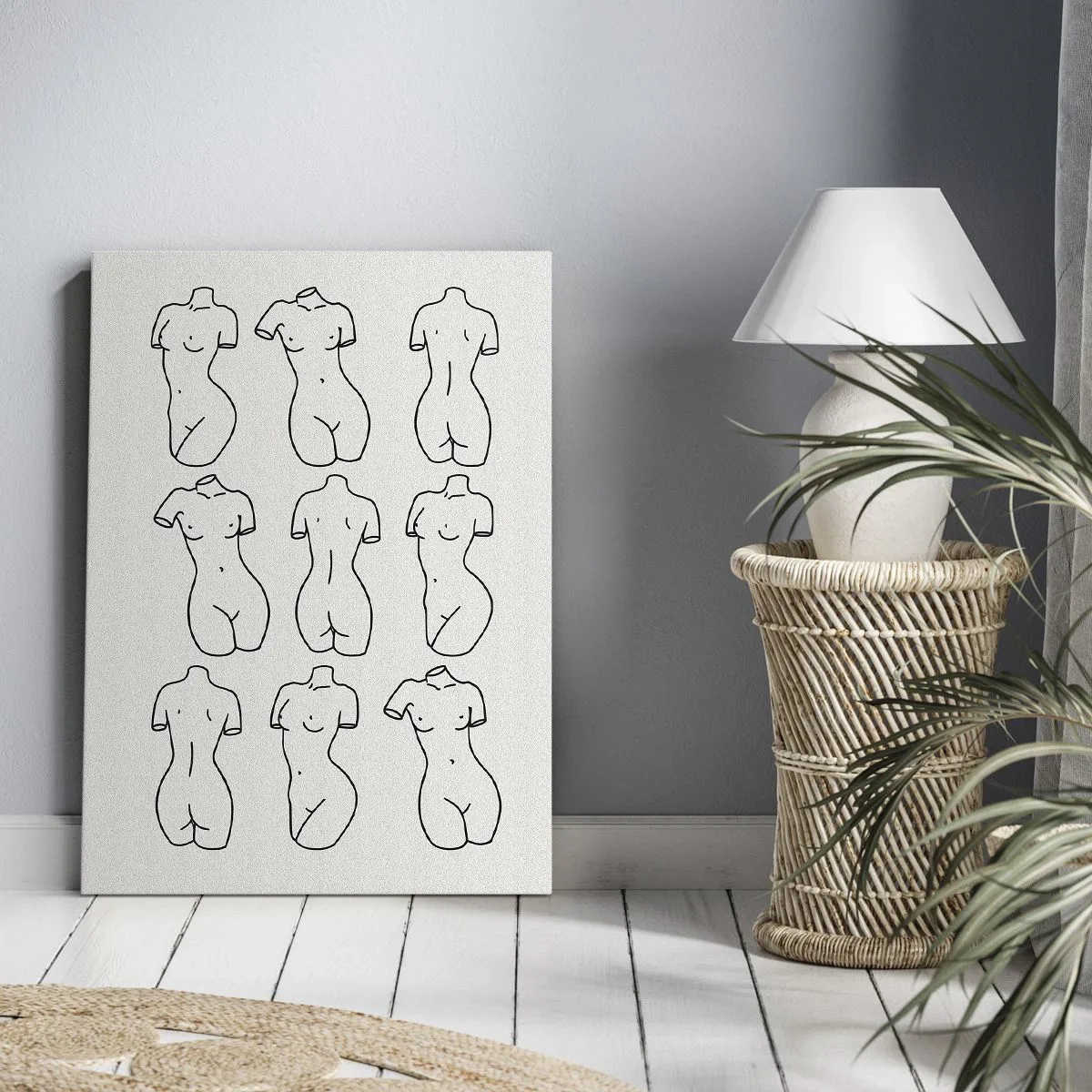 Bild auf Leinwand - Leinwandbild - Nur Venus - 45x80 cm