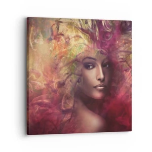 Bild auf Leinwand - Leinwandbild - Ich bin hier! - 30x30 cm