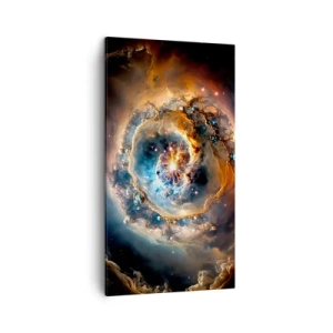 Bild auf Leinwand - Leinwandbild - Anfang - 45x80 cm