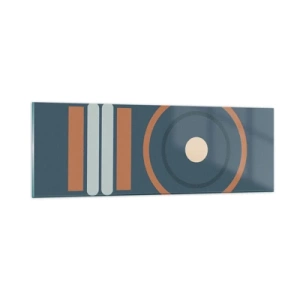 Glasbild - Bild auf glas - Das Wesen der Dinge - 90x30 cm