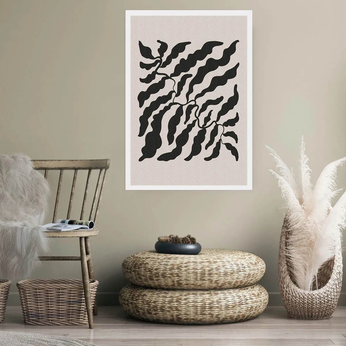 Poster - Natur des Quadrats - 61x91 cm