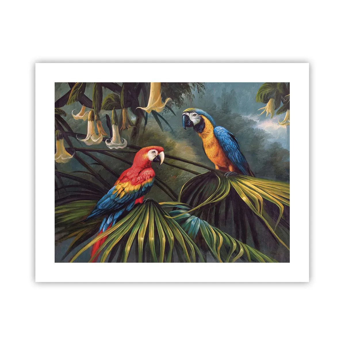 Poster - Romantik in den Tropen - 50x40 cm