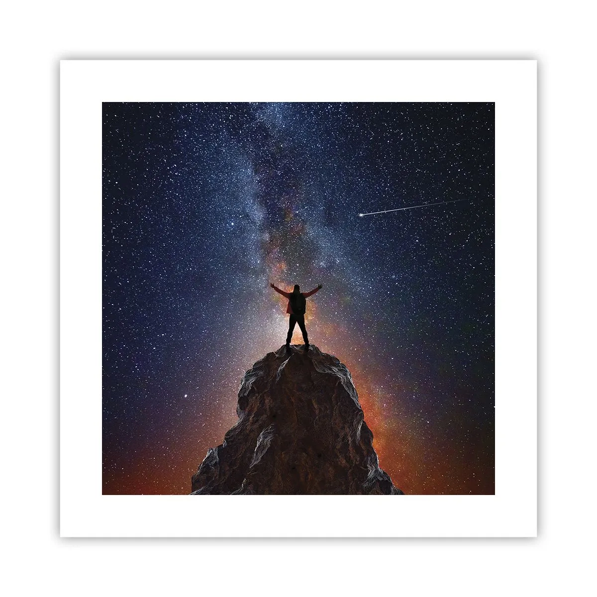 Poster - Die Macht ist mit mir! - 40x40 cm