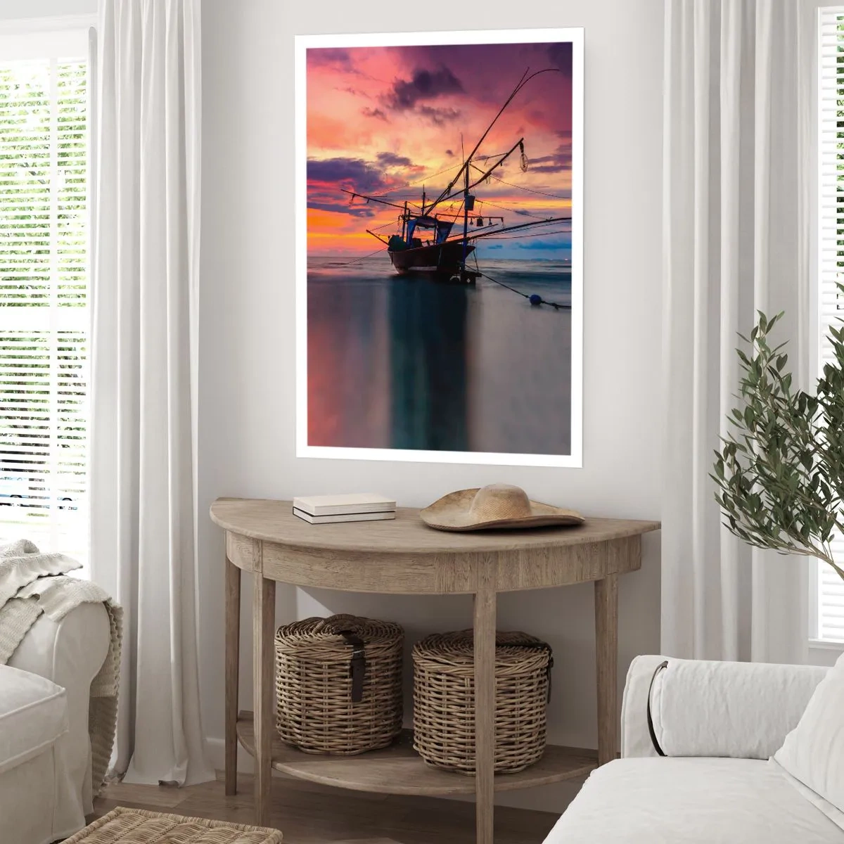 Poster - Exotischer Abend - 70x100 cm