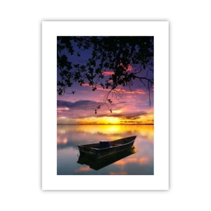 Poster - Du scheinst mitten am Himmel zu hängen... - 30x40 cm