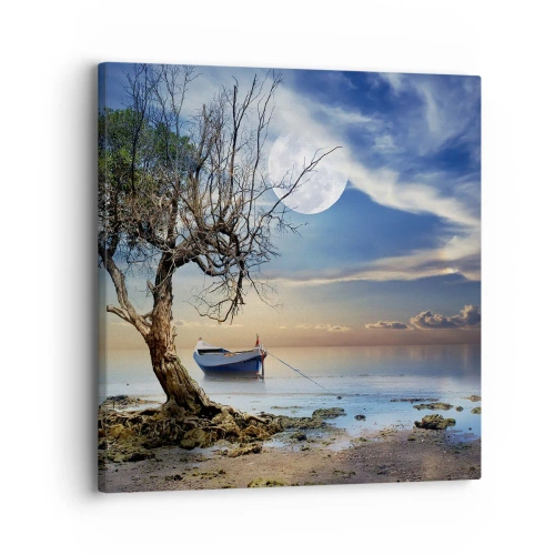 Bild auf Leinwand - Leinwandbild - Ist das das Ende oder der Anfang? - 30x30 cm