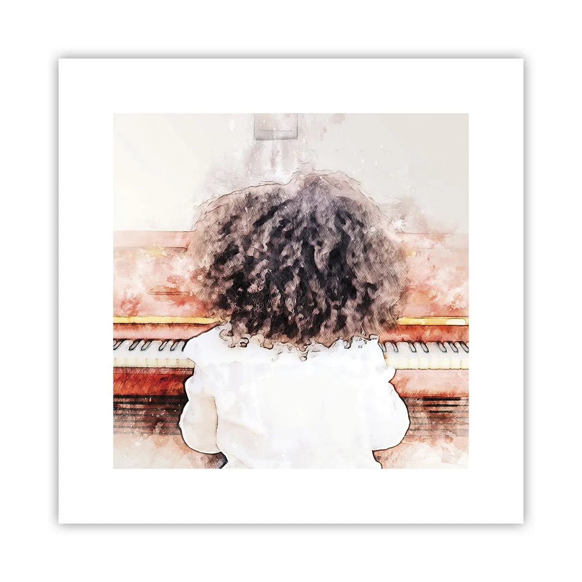 Poster - In der neuen Welt - 30x30 cm