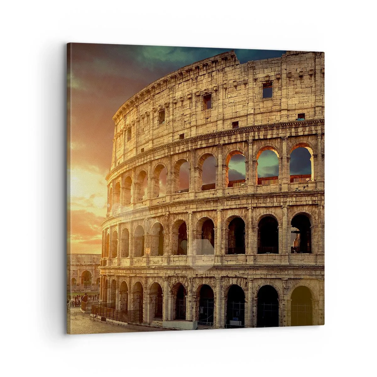 Bild auf Leinwand - Leinwandbild - Ein kolossaler Eindruck - 60x60 cm