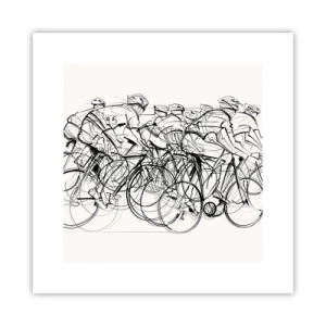 Poster - Gemeinsam als Team - 30x30 cm