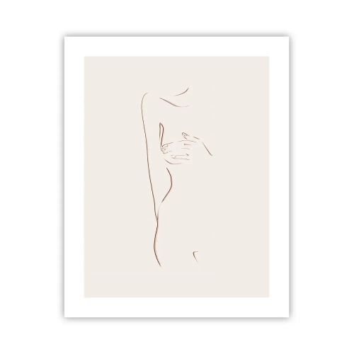 Poster - Die Form des Verlangens - 40x50 cm