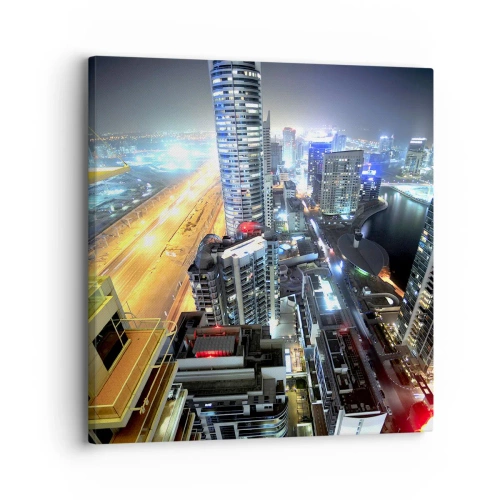 Bild auf Leinwand - Leinwandbild - Ein Wunder in der Wüste - 30x30 cm