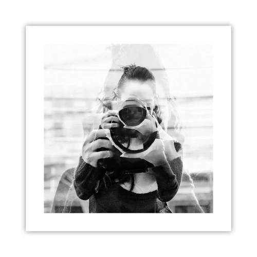 Poster - Schöpfer und Material - 40x40 cm