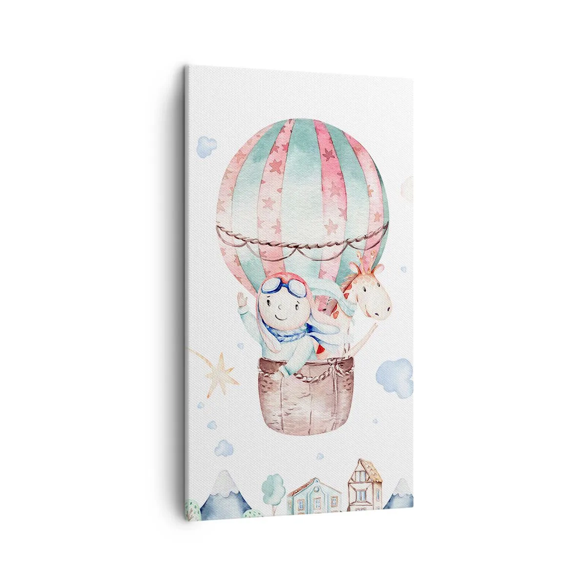 Bild auf Leinwand - Leinwandbild - Wir kommen bald zurück! - 45x80 cm