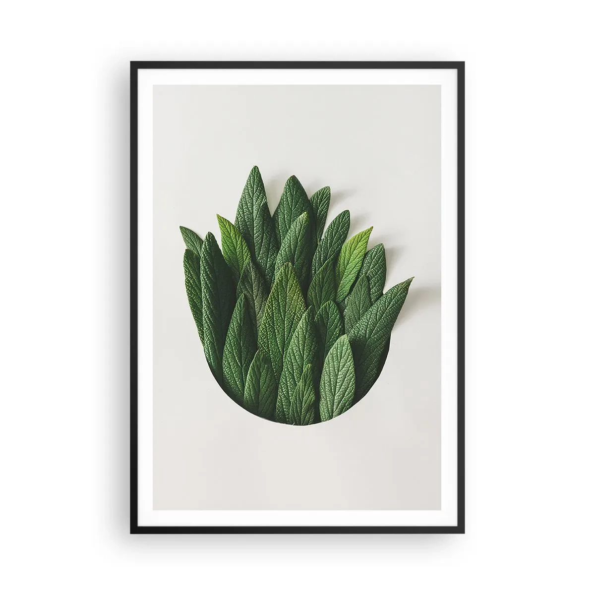 Poster in einem schwarzem Rahmen - Ungebremste Neugier - 70x100 cm