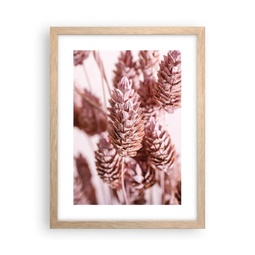 Poster in einem Rahmen aus heller Eiche - Scheinbar unauffällig - 30x40 cm