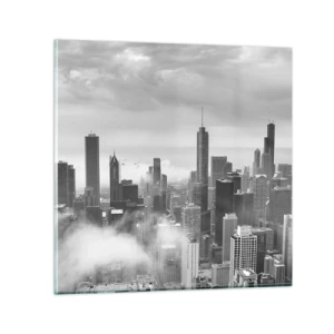 Glasbild - Bild auf glas - Amerikanische Landschaft - 50x50 cm