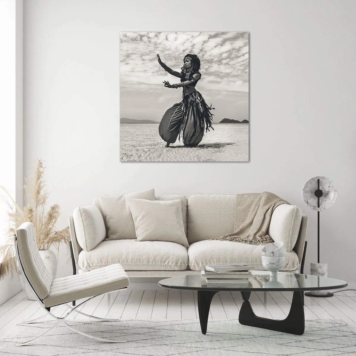 Glasbild - Bild auf glas - Der Tanz der südlichen Inseln - 70x70 cm