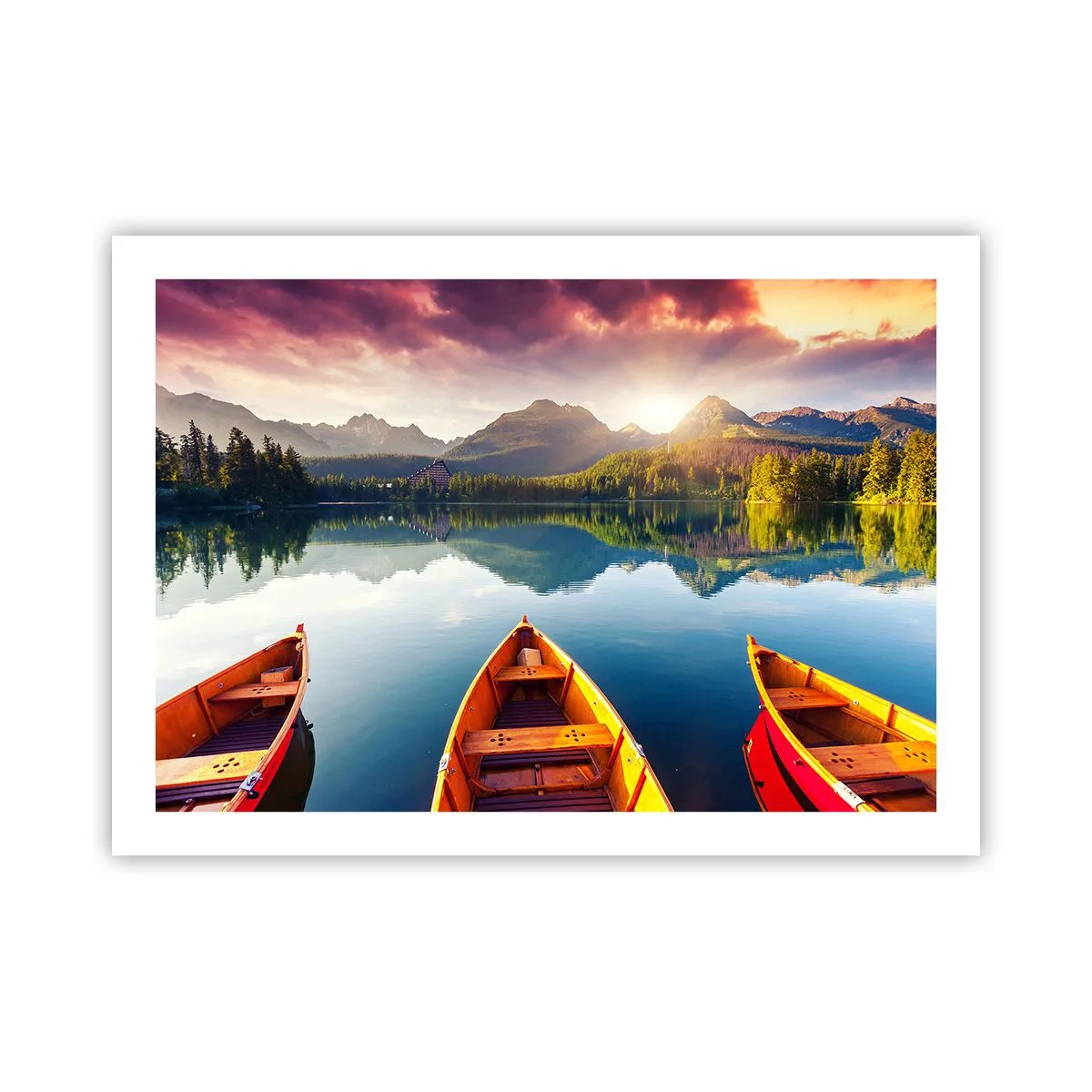 Poster - Nichts gegen die Natur - 70x50 cm