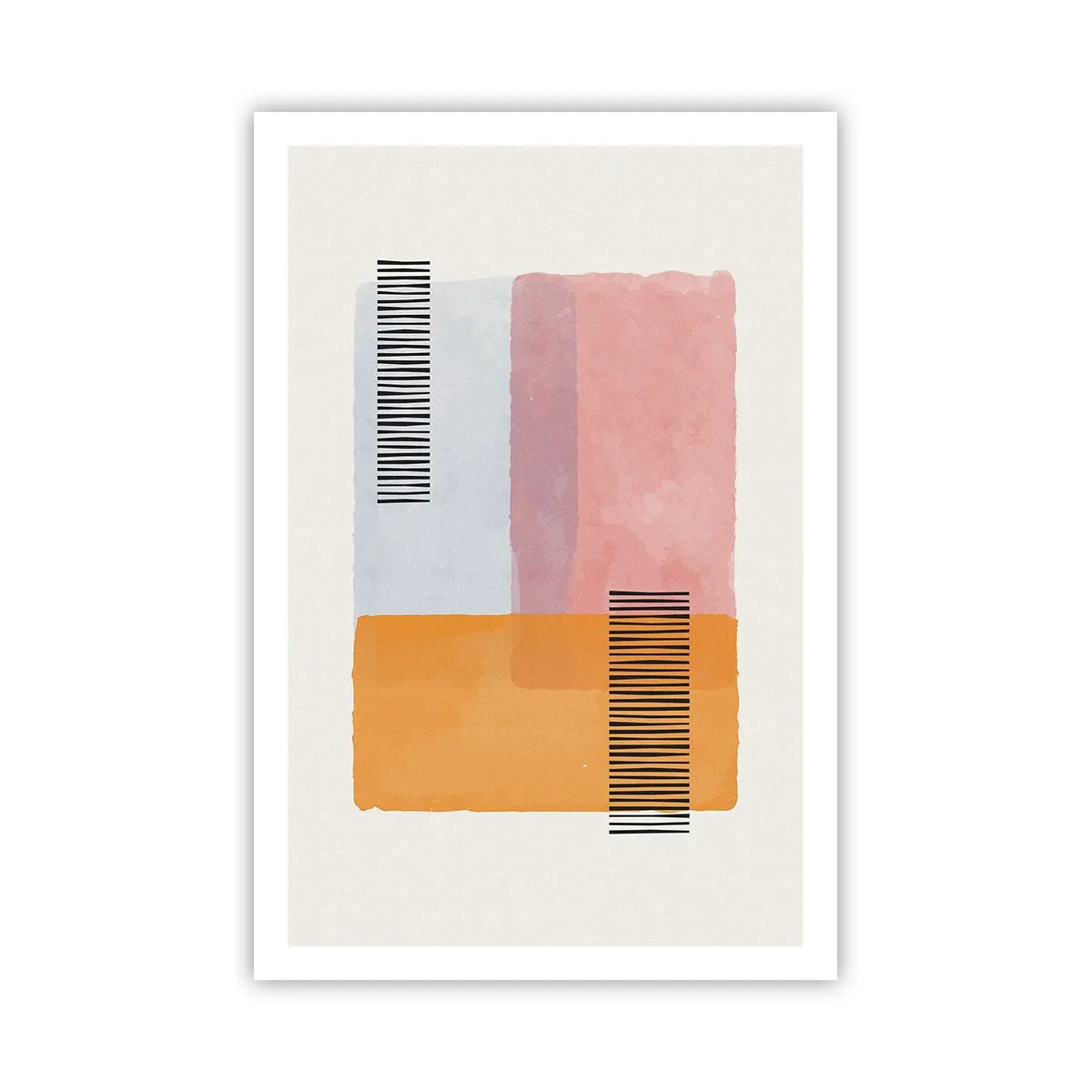 Poster - Von Ecke zu Ecke - 61x91 cm