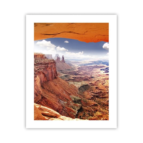 Poster - Von der Natur selbst geschnitzt - 40x50 cm