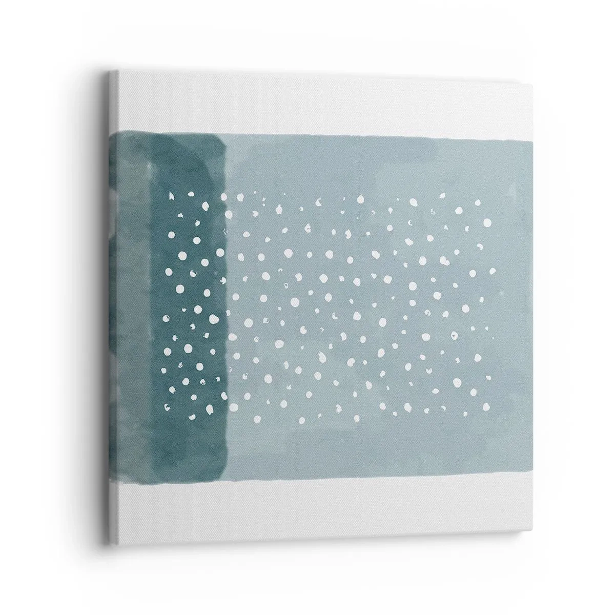 Bild auf Leinwand - Leinwandbild - Auf Blau gewachsen - 30x30 cm
