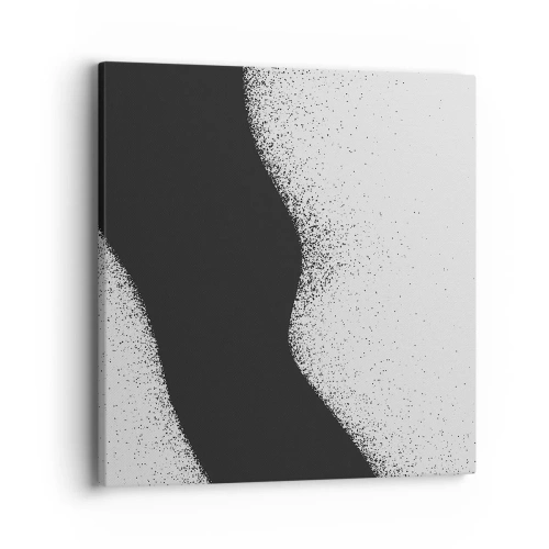 Bild auf Leinwand - Leinwandbild - Flüssiges Gleichgewicht - 40x40 cm