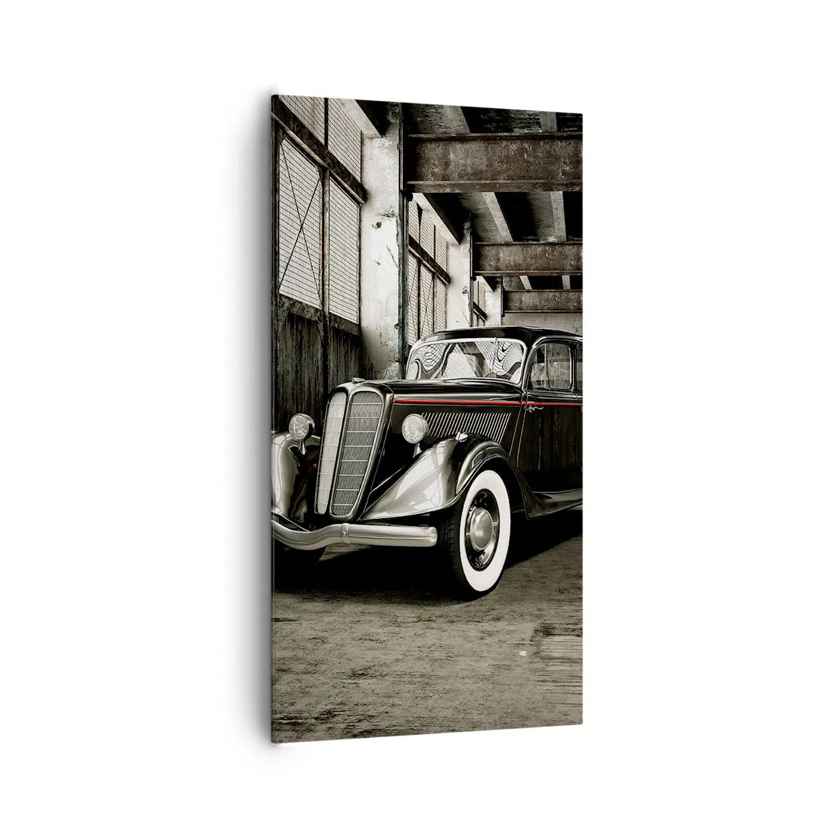 Bild auf Leinwand - Leinwandbild - Die ewige Eleganz der 1930er Jahre - 65x120 cm