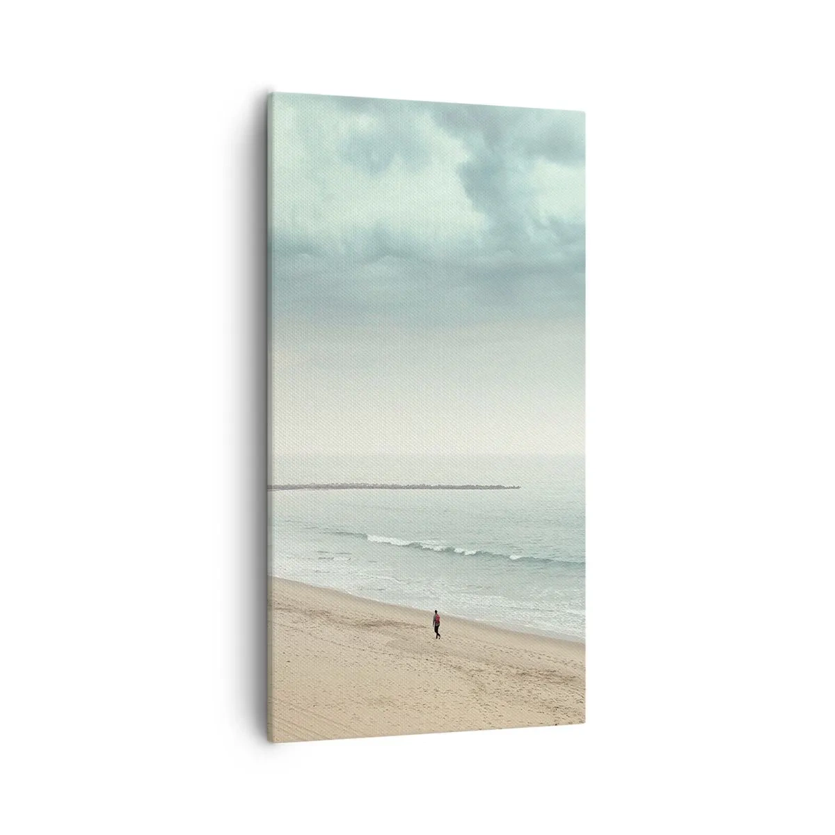 Bild auf Leinwand - Leinwandbild - Auf der Suche nach Frieden - 55x100 cm