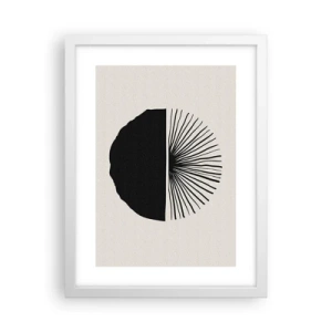 Poster in einem weißen Rahmen - Eine Reihe von Möglichkeiten - 30x40 cm