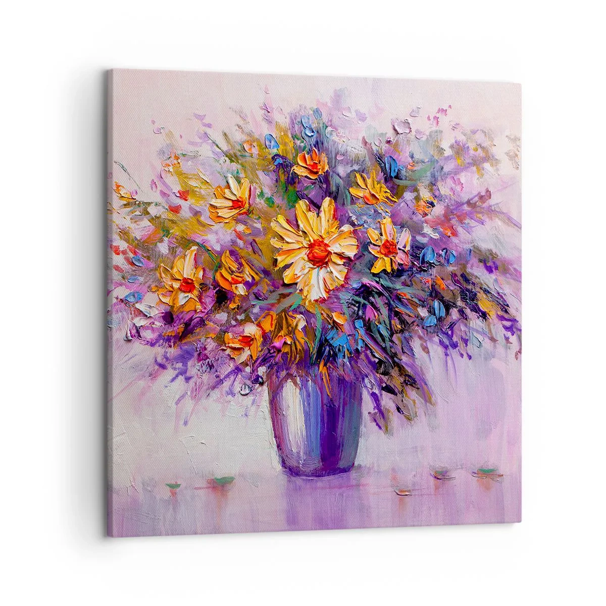 Bild auf Leinwand - Leinwandbild - Es riecht süß, sieht süß aus - 50x50 cm