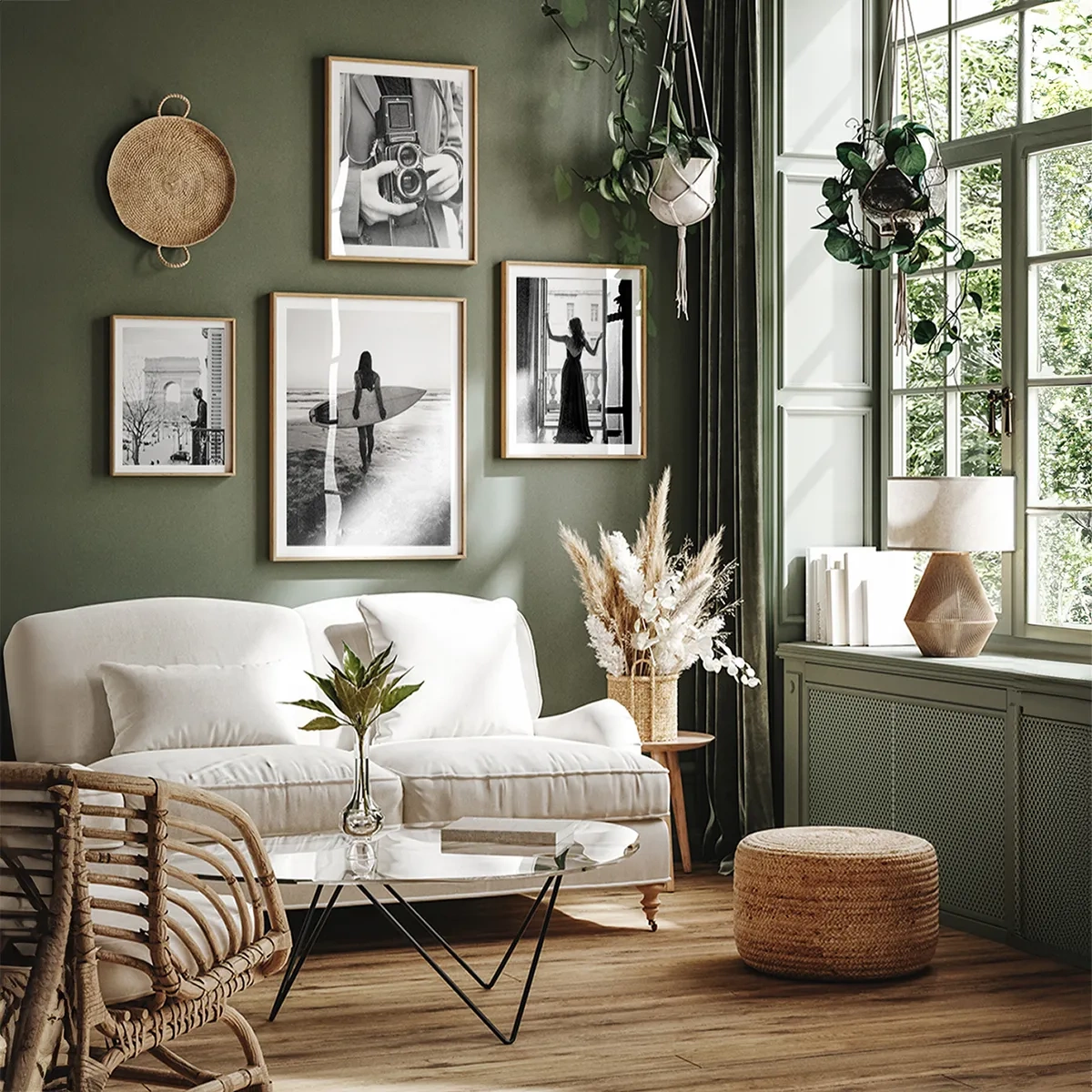 Green desire - Inspiration für das Wohnzimmer