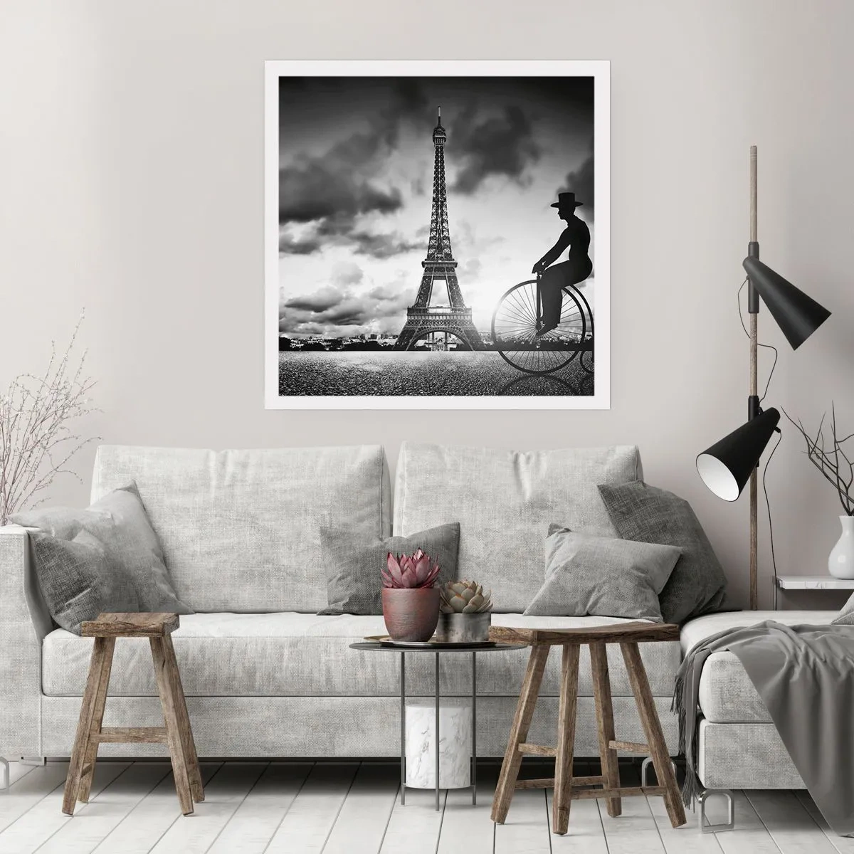 Poster - Sehnsucht nach Belle Epoque - 50x50 cm