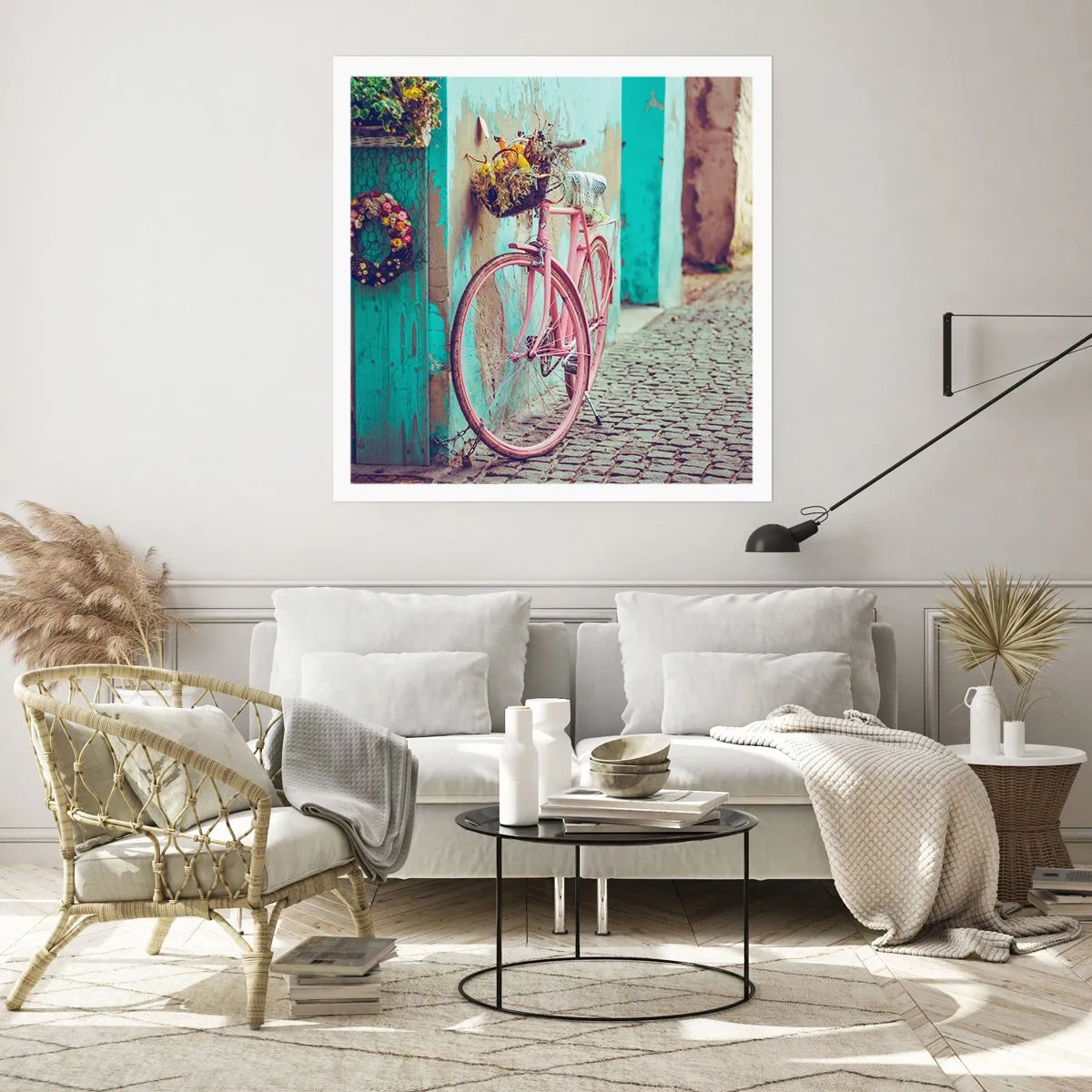 Poster - Ich komme gleich wieder - 40x40 cm