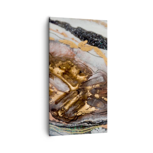 Bild auf Leinwand - Leinwandbild - Das Element der Erde - 55x100 cm